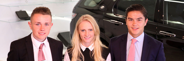 Jaguar Land Rover apprentices
