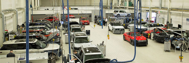 Jaguar Land Rover Retailer Academy workshop